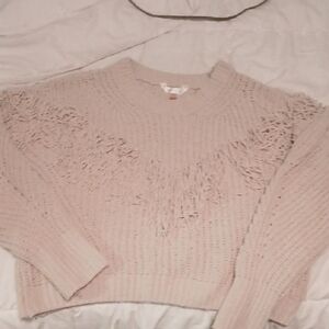 ONo Boundaries Women's/junior Textured Sweater With Western Detail. So Adorable.